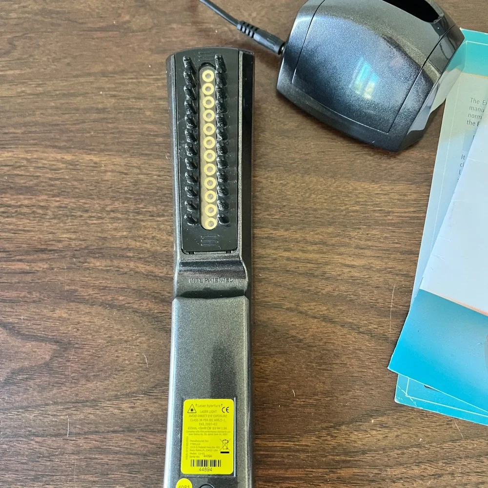 Extreme LaserComb Premium Hair Regrowth System LLLT Red Light Therapy Grey